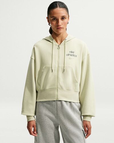 Nike Nike Phoenix WomenS Fleece Full-Zi - olive aura