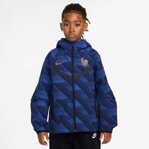 Nike Fff B Nsw Tch Wvn Fz Jacke - game royal/metallic copper