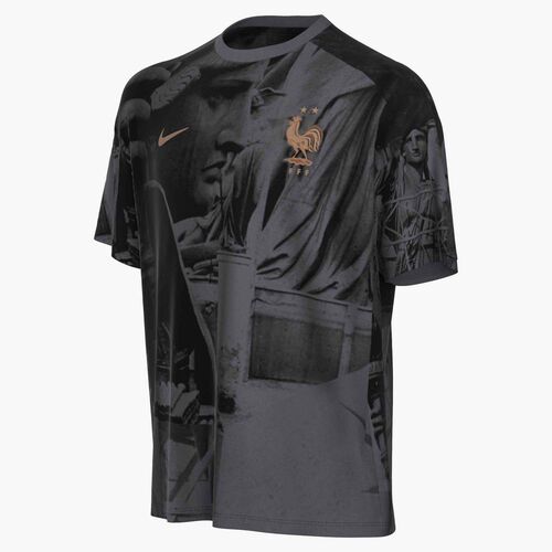 Nike Fff U Nk Aop Tee - iron grey