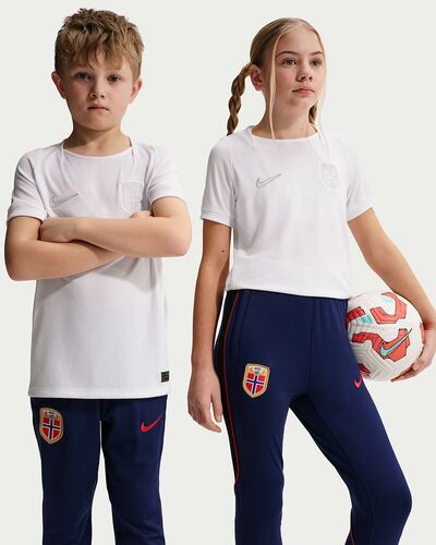 Nike Nor Y Kinder Nk Df Jsy Ss Stad 3Rd - white/pure platinum/white