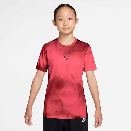 Nike Nike Academy+ Big Kids Dri-Fit Sho - hot lava/black/black