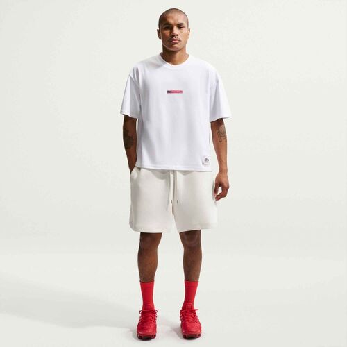 Nike M Nsw Tee Lse Boxy Football - white/university red/navy