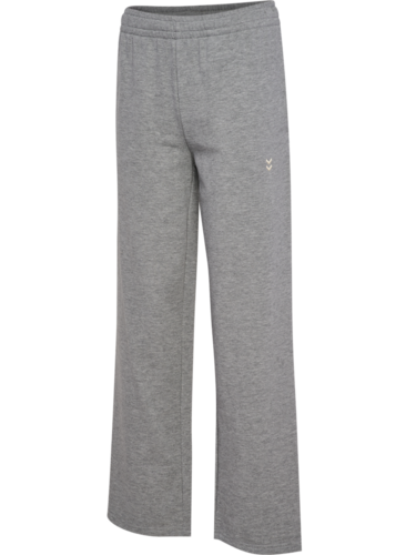 Hummel hmlPULSE WIDE W SWEAT PANTS - GREY MELANGE