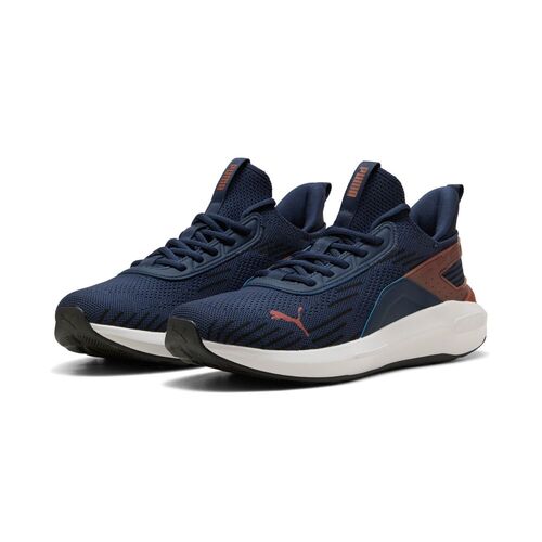 Puma Softride Enzo 5 Hype - PUMA Navy-Bordeaux Red-Feather Gray
