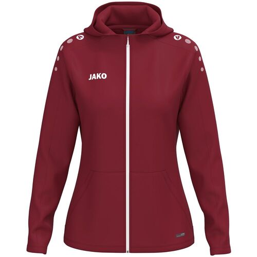 Jako Kapuzenjacke One Damen - bordeaux