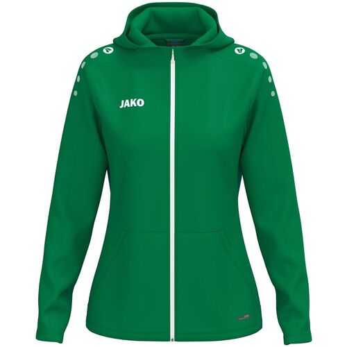 Jako Kapuzenjacke One Damen - sportgr�n