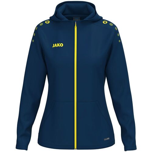 Jako Kapuzenjacke One Damen - navy/citro