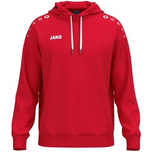 Jako Kapuzensweat One Cotton - rot