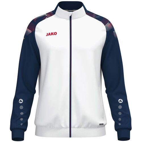 Jako Polyesterjacke Sonic - wei�/marine/rot