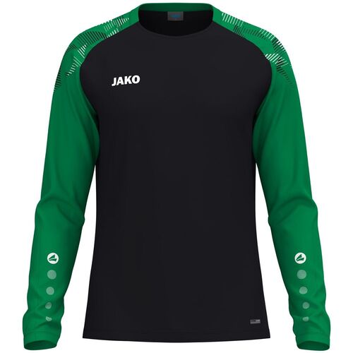 Jako Longsleeve Sonic - schwarz/gr�n