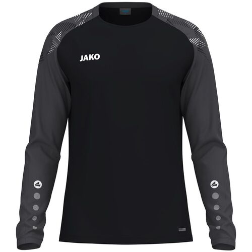Jako Longsleeve Sonic - schwarz/anthrazit