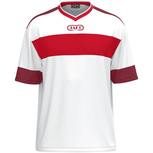 Jako Trikot Club 92 Ka - wei�/rot/maroon