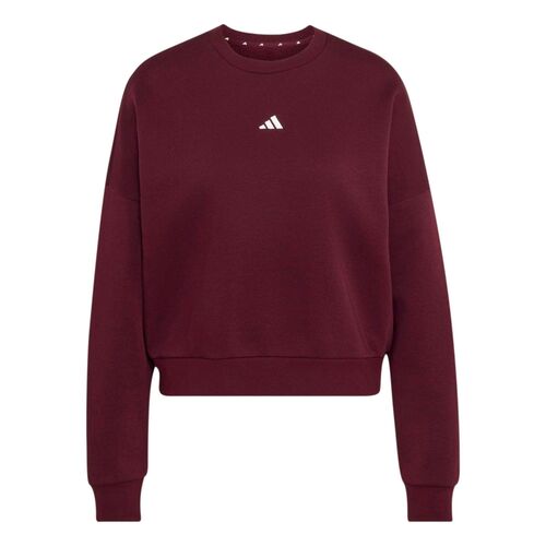 adidas W Sl Fc Swt - maroon/white