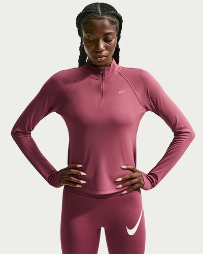 Nike W Nk Tempo Df Hz Tp - pink smoke/reflective silv