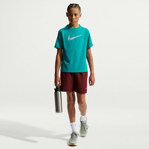 Nike B Nk Df Multi Ss Top Hbr - energy/white