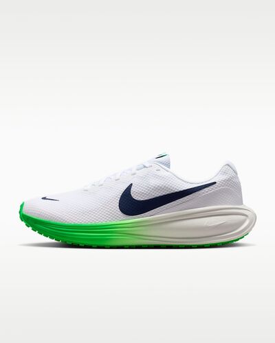 Nike Nike Revolution 8 - white/midnight navy-green spark
