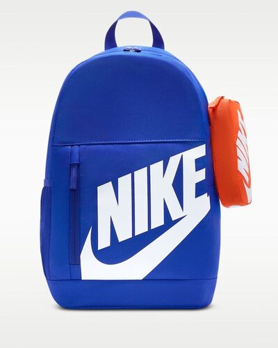Nike Y Kinder Nk Elmntl Bkpk Shoebox - old royal/orange/white