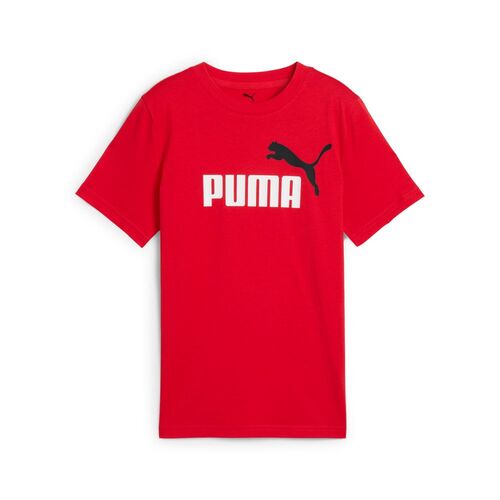 Puma ESS 2 COLOR No.1 Logo Tee B - For All Time Red
