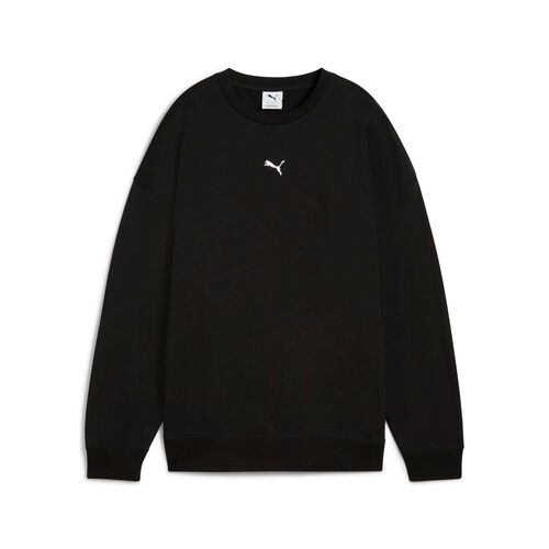 Puma ESS Oversized Crew TR - PUMA Black