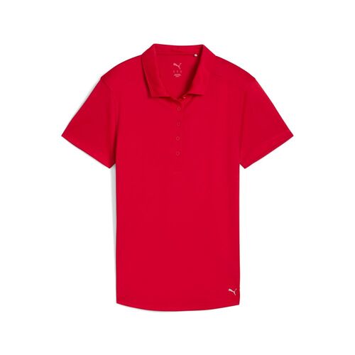 Puma W Pure 2.0 SS Polo - Strong Red