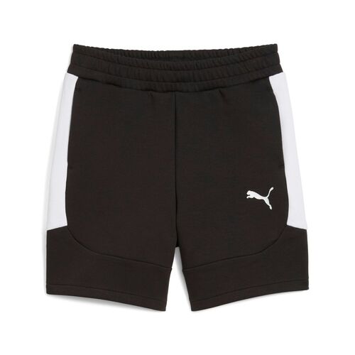 Puma teamEVOSTRIPE Shorts Jr - PUMA Black-PUMA Silver-PUMA White