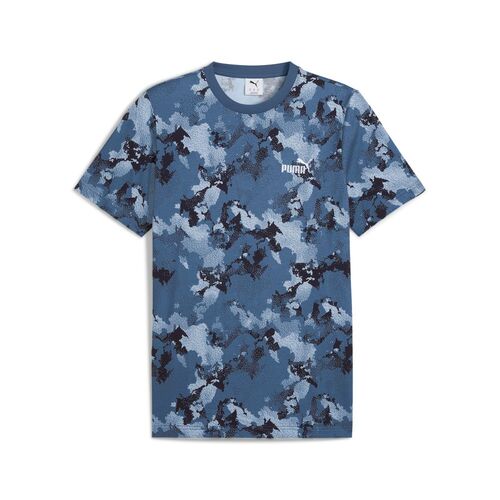 Puma Ess Camo Aop Tee� - DARK INDIGO