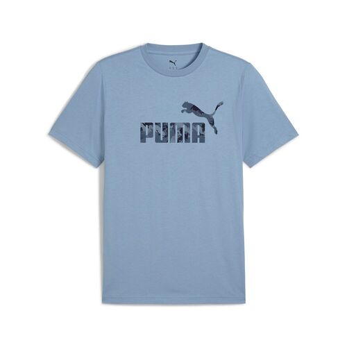 Puma Ess Camo Tee - COOL BLUE