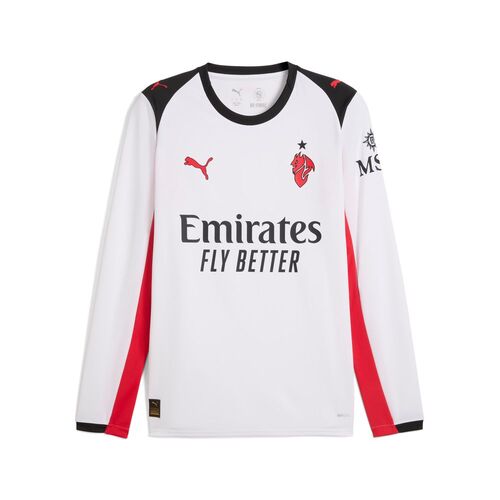 Puma Acm Away Jersey Replica Ls - PUMA WHITE-FOR ALL TIME RED