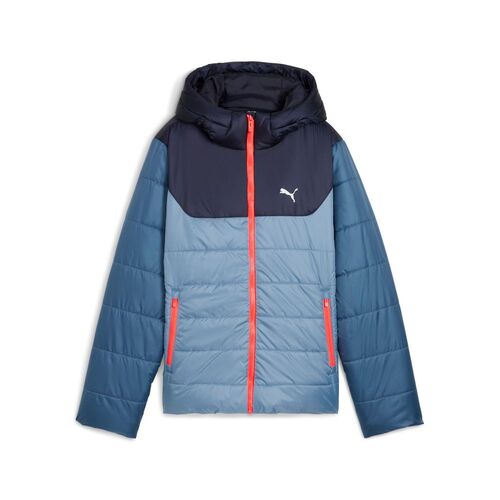 Puma Ess Hooded Padded Jacket - COOL BLUE