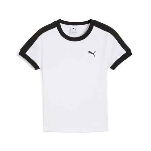 Puma T7 Slim Tee - PUMA White