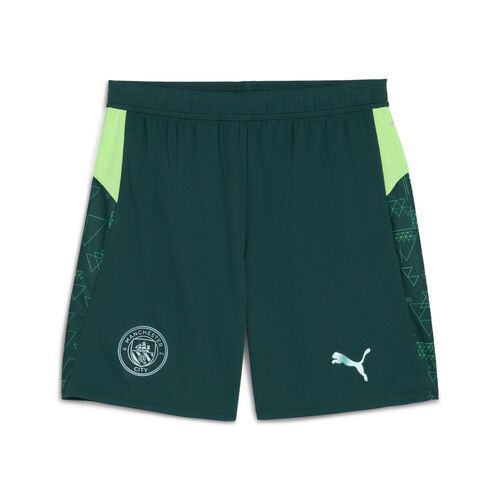 Puma Mcfc Shorts Replica W/ Blo - GREEN TERRAIN
