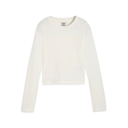 Puma Puma X Rose Slim Longsleev - WARM WHITE