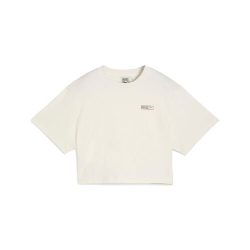 Puma Puma X Rose Relaxed Tee - WARM WHITE
