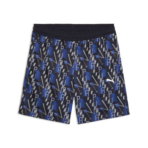Puma TAD ESS AOP Woven Shorts B - New Navy