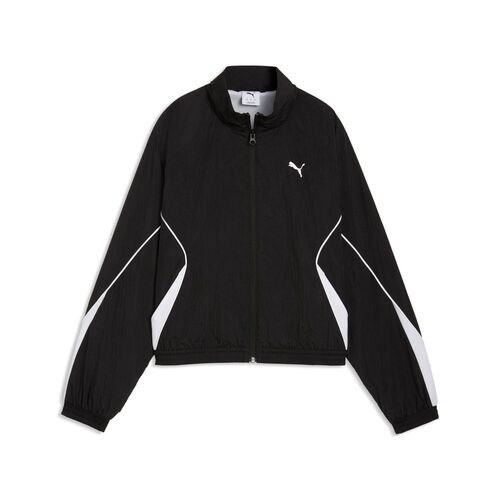 Puma PUMA SPORT Relaxed Woven Full-Zip Jacket - PUMA Black