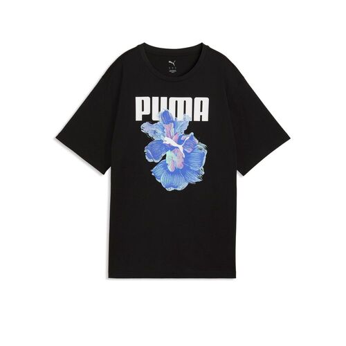 Puma GRAPHICS Relaxed Flower Tee - PUMA Black