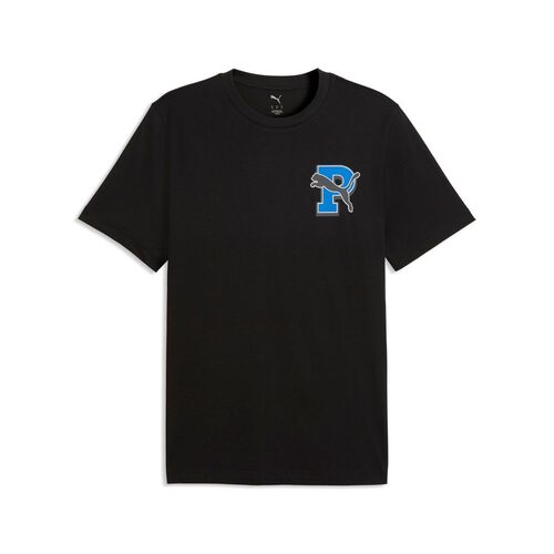 Puma GRAPHIC Varsity Tee - PUMA Black