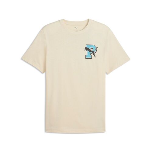 Puma GRAPHIC Varsity Tee - Alpine Snow