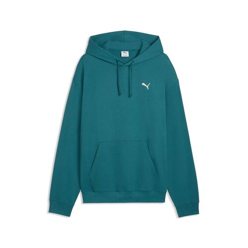 Puma ESS ELEVATED Relaxed Hoodie - Emerald Ice