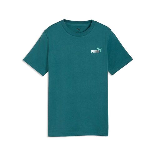 Puma ESS 2 COLOR Small No. 1 Logo Tee B - Emerald Ice