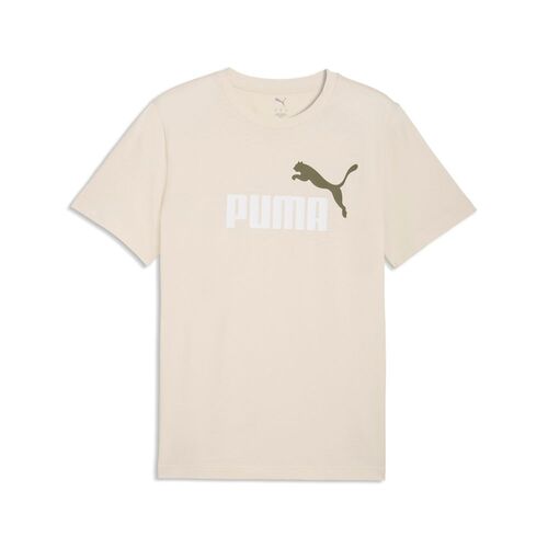 Puma ESS 2 COLOR No. 1 Logo Tee - Alpine Snow-white