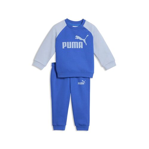Puma MINICATS ESS Raglan Crew Set FL INF - Royal Sapphire