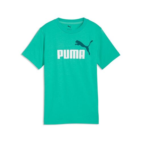 Puma ESS 2 COLOR No.1 Logo Tee B - Vibrant Green