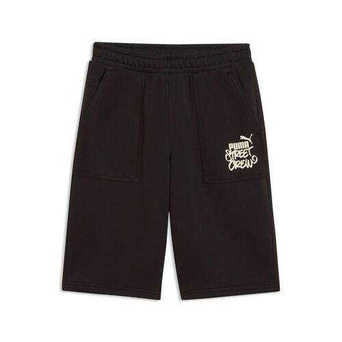 Puma MID90s Relaxed Long Shorts TR B - PUMA Black