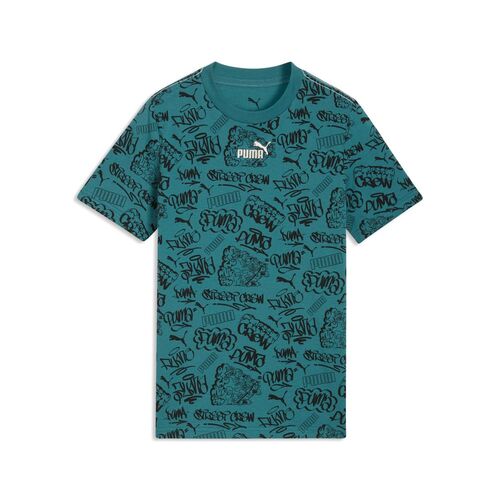 Puma MID90s AOP Tee B - Emerald Ice