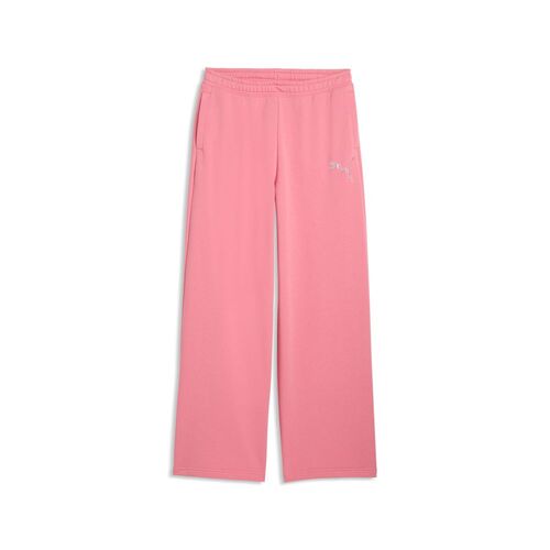 Puma ESS GRAPHIC LEO LUXE Bedazzled Slouchy Pants TR - Wild Pink