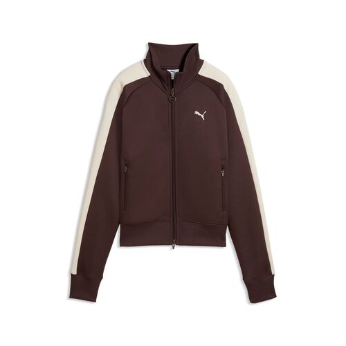 Puma T7 ALWAYS ON Short Track Jacket - Chocolate Brown