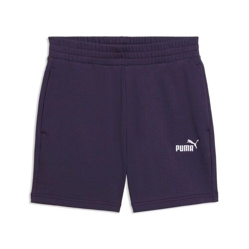 Puma ESS Small No. 1 Logo 5 High-Waist Shorts TR (s) - Deep Plum
