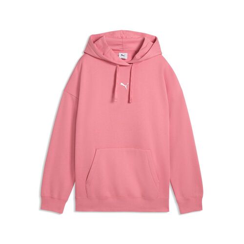 Puma ESS Oversized Hoodie FL - Wild Pink