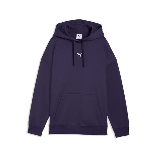 Puma ESS Oversized Hoodie FL - Deep Plum